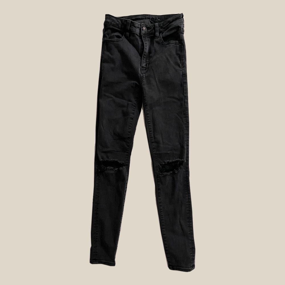 American Eagle Black Skinny Jeans